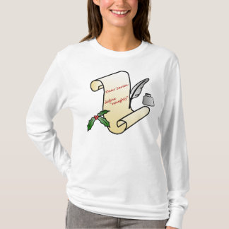 Dear Santa, define "naughty" t-shirt