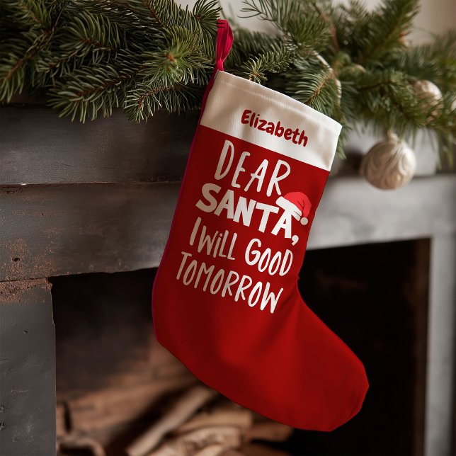 Dear Santa Funny Christmas Stockings (Creator Uploaded)