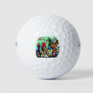 Dear Santa Golf Balls