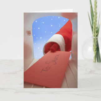 Dear Santa Holiday Card