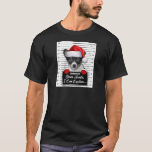 Dear Santa I Can Explain Funny Christmas Toy Fox T T-Shirt