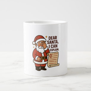 Dear Santa, I Can Explain Funny Mug