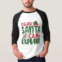 Dear Santa I Can Explain Ugly Christmas gift