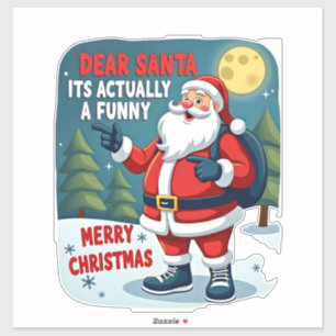 Dear santa its actually a funny storychristmas dog