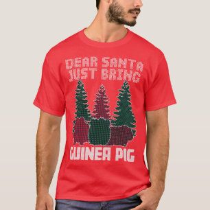 Dear Santa Just Bring Guinea Pig T-Shirt