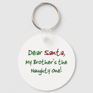 Dear Santa Key Ring