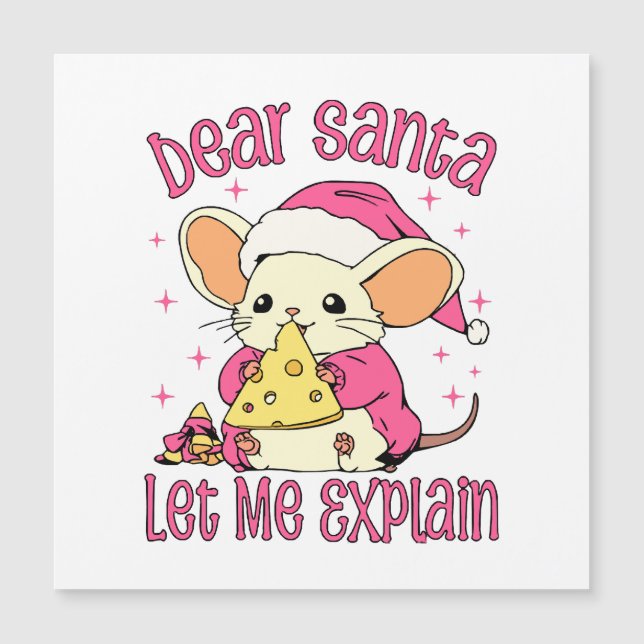 Dear Santa, Let Me Explain (Front)