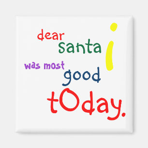Dear Santa Magnet