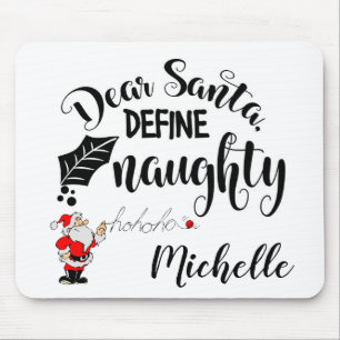 Dear Santa Mouse Pad