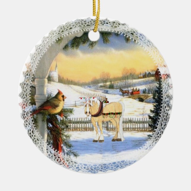 Dear Santa Ornament (Front)