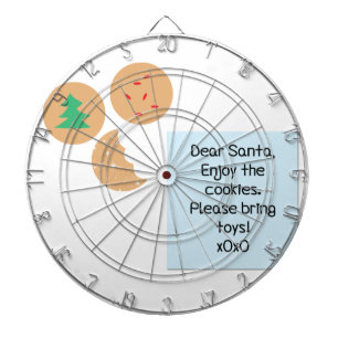 Dear Santa - Please Bring Toys Dartboard