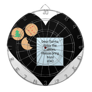 Dear Santa - Please Bring Toys Dartboard