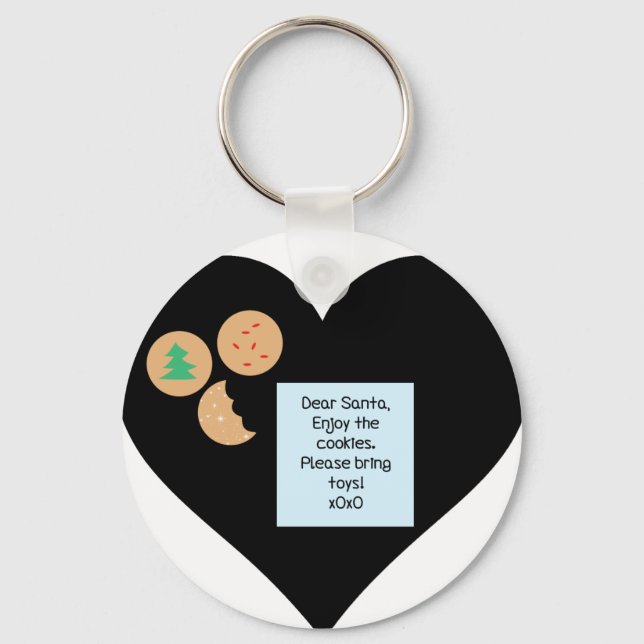 Dear Santa - Please Bring Toys Key Ring (Front)