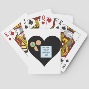 Dear Santa - Please Bring Toys Playing Cards