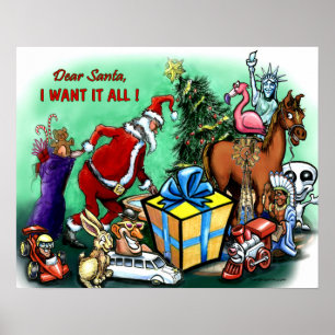 Dear Santa Poster