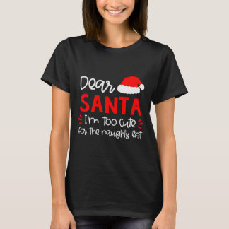 Dear Santa Shirt Funny Matching Family Christmas P