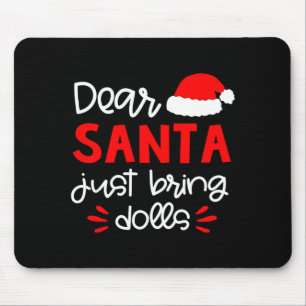 Dear Santa Shirt Funny Matching Family Christmas P Mouse Pad