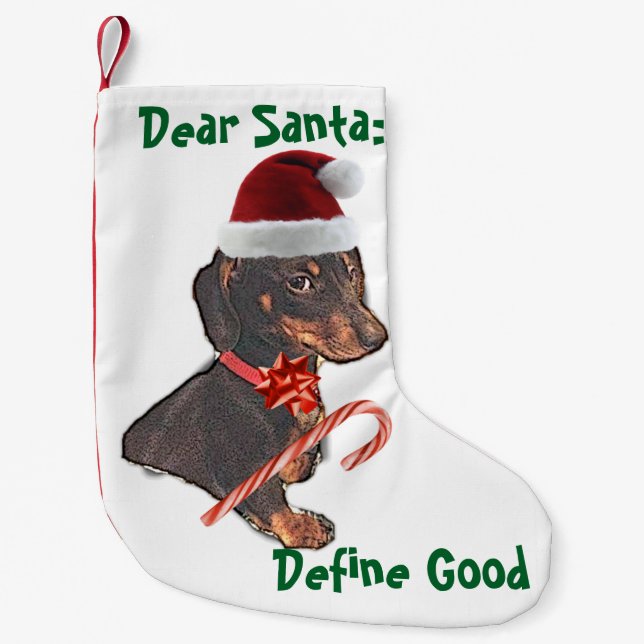 Dear Santa: Small Christmas Stocking (Front)