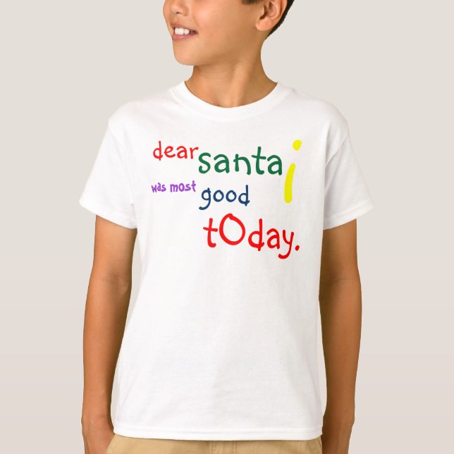 Dear Santa T-Shirt (Front)