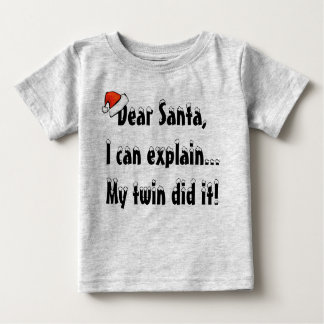 Dear Santa Twin Shirt
