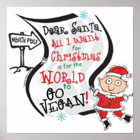 Dear Santa Vegan Wish