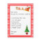 Dear Santa Wish List  Covid Quarantine