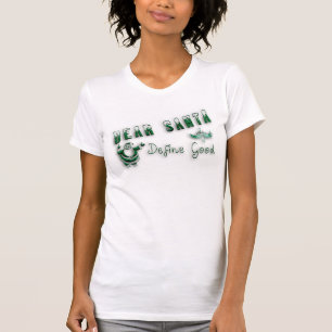 Dear Santa Women's Jersey T-Shirt