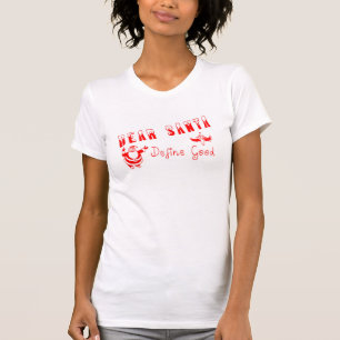 Dear Santa Women's Jersey T-Shirt