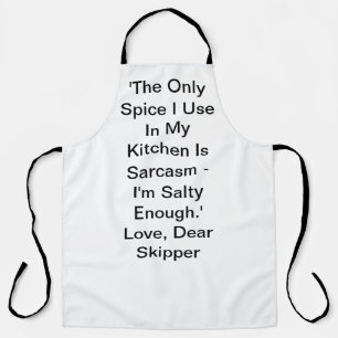 Dear Skipper Apron