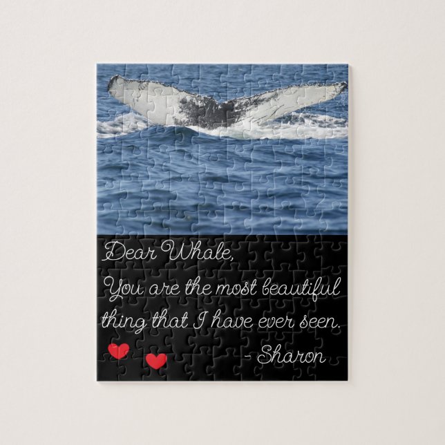 Dear Whale  Jigsaw Puzzle (Vertical)
