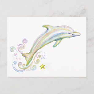 Dearest Dolphin Postcard