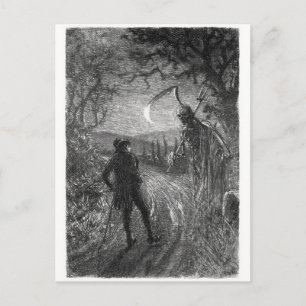 Death and Dr. Hornbook postcard