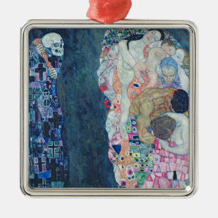 Death and Life, c.1911 (oil on canvas) Metal Ornament