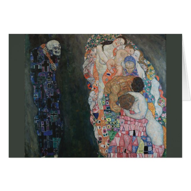 Death and Life Gustav Klimt (Front Horizontal)