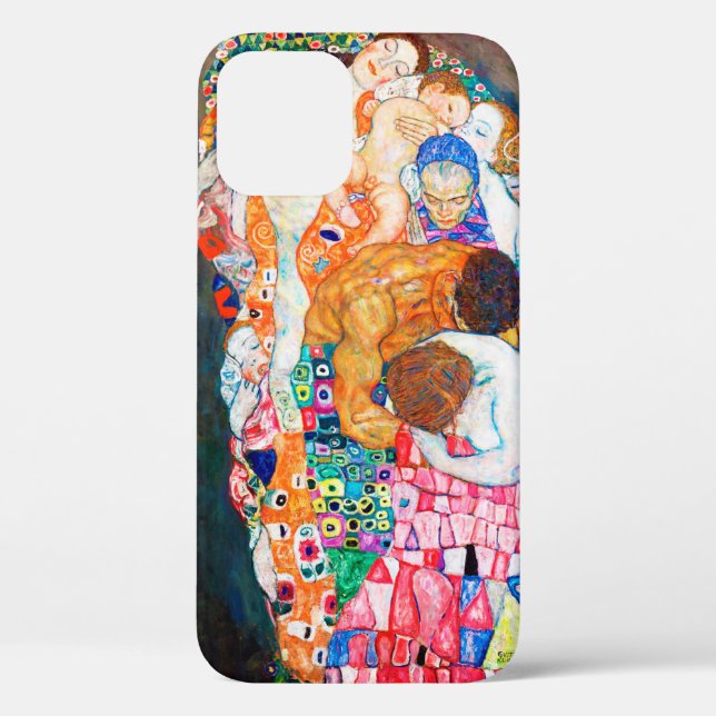 Death and Life, Gustav Klimt Case-Mate iPhone Case (Back)