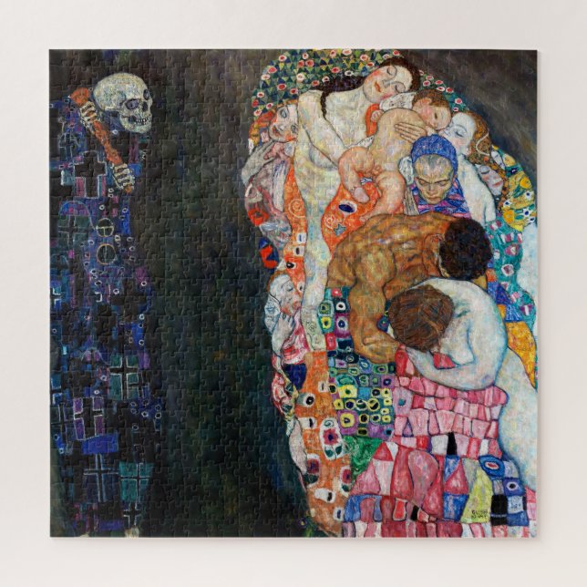 Death and Life | Gustav Klimt | Jigsaw Puzzle (Vertical)