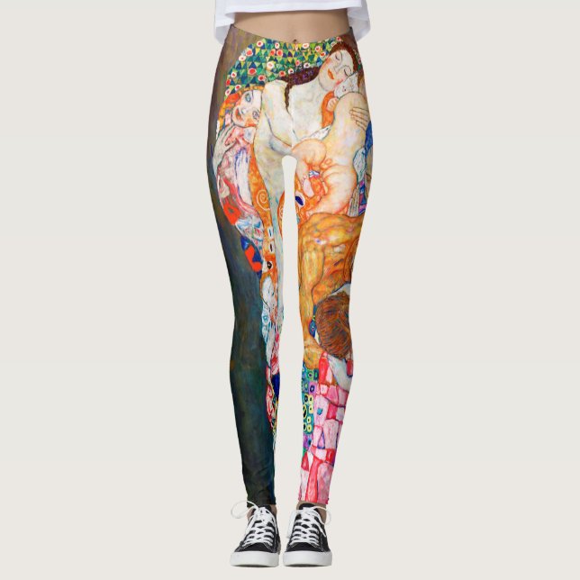Death and Life, Gustav Klimt Leggings (Front)