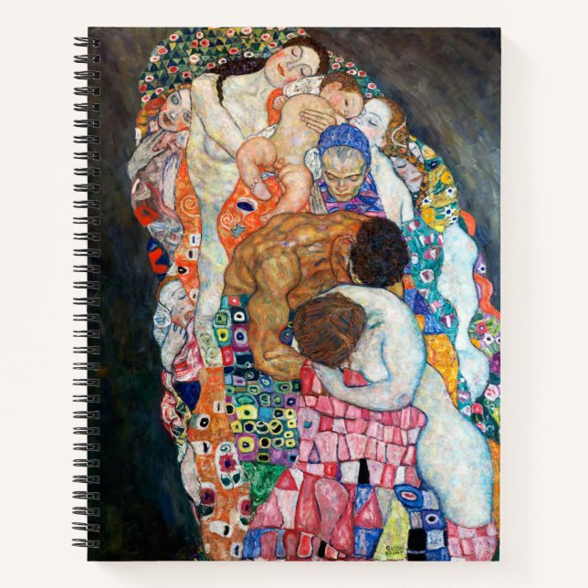 Death and Life | Gustav Klimt | Notebook (Front)