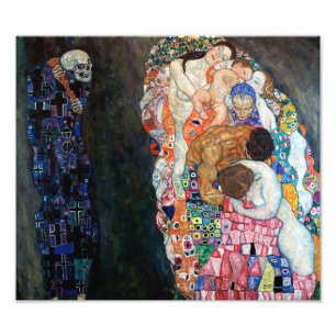 Death and Life Gustav Klimt Photo Print