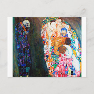 Death and Life, Gustav Klimt Postcard