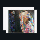 Death and Life | Gustav Klimt | Postcard<br><div class="desc">Death and Life is a 19010-15 painting by Gustav Klimt.</div>