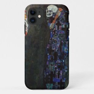 Death And Life painting by Gustav Klimt (1908) iPhone 11 Case