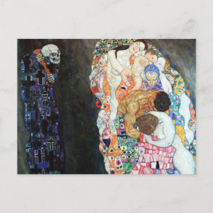 Death And Life painting by Gustav Klimt (1908) Postcard