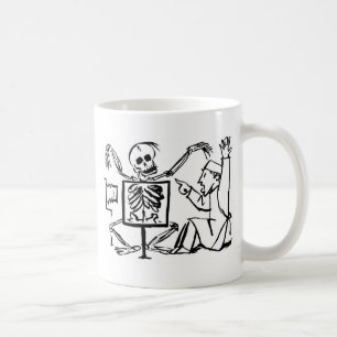 Death and the X-ray Doctor circa 1951 Coffee Mug