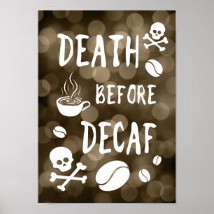 death before decaf bokeh poster