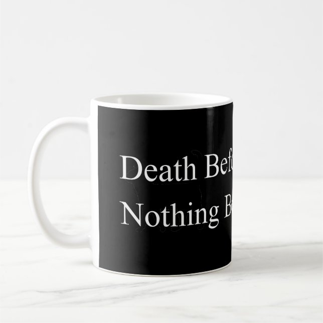 Death Before Dishonour Coffee Mug (Left)
