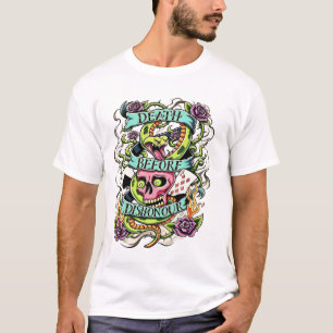 Death Before Dishonour-flash style graphic tee