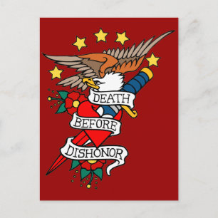 Death Before Dishonour Postcard
