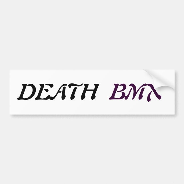 Death Bmx Sticker (Front)