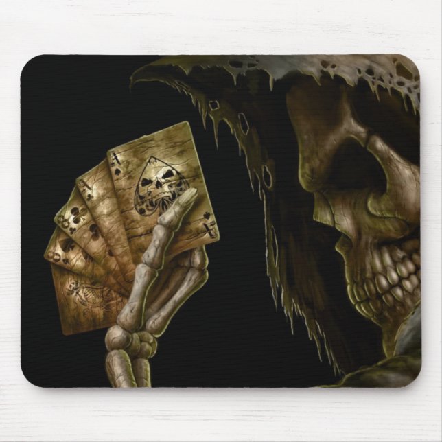 death cards mouse pad (Front)
